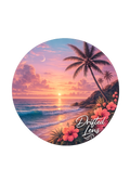 Sunset Beach Decal for car, laptop, water bottles, and so much more!