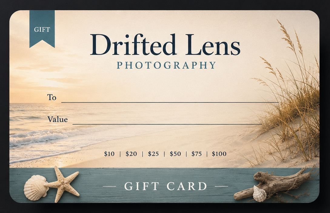 Drifted Lens Photography Gift Card