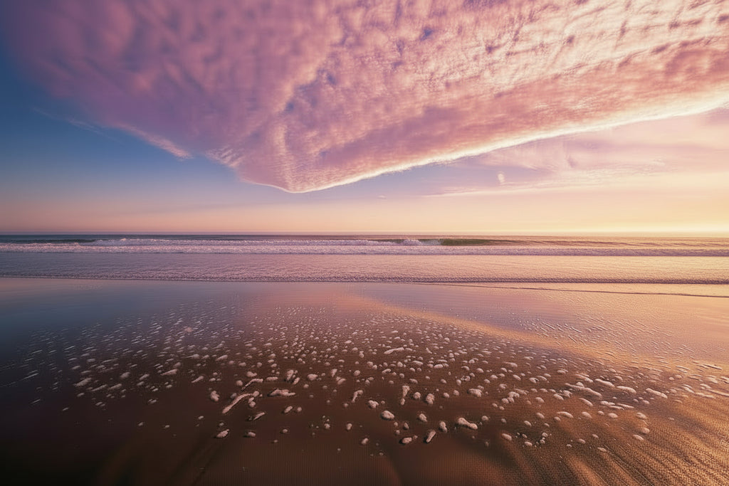 Purple Rain on the Shore