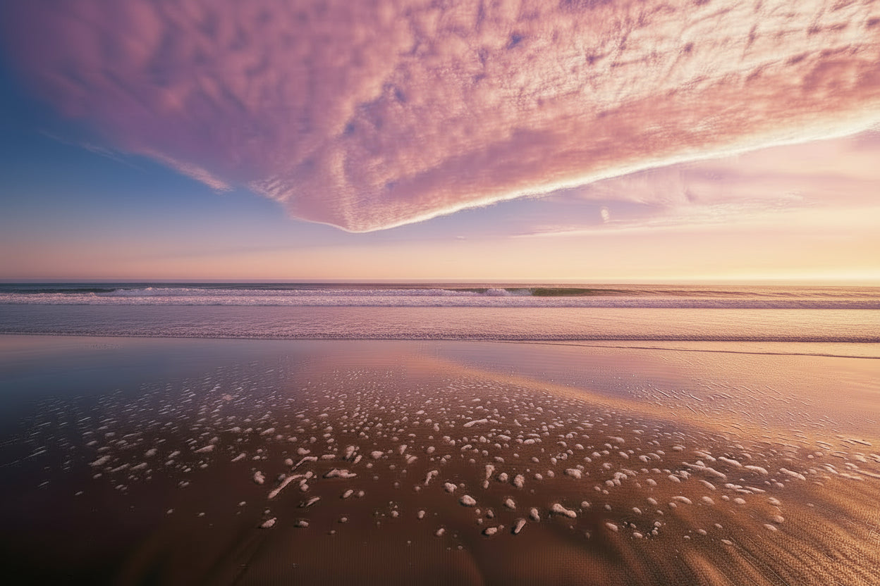 Purple Rain on the Shore