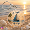 Drift Away & Seas the Day Keychain