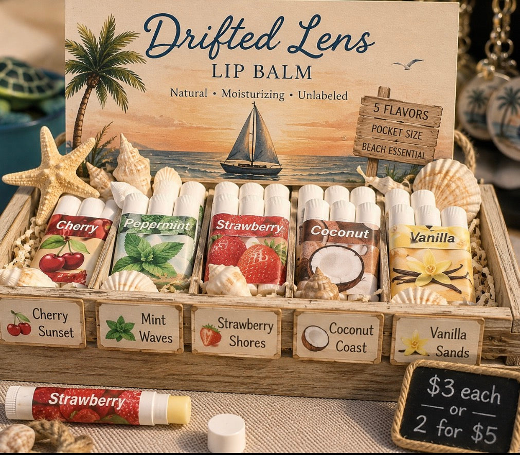 Drifted Lens Coastal Lip Balm